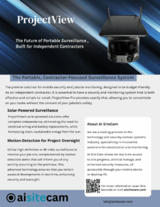 Project view spec sheet page 1